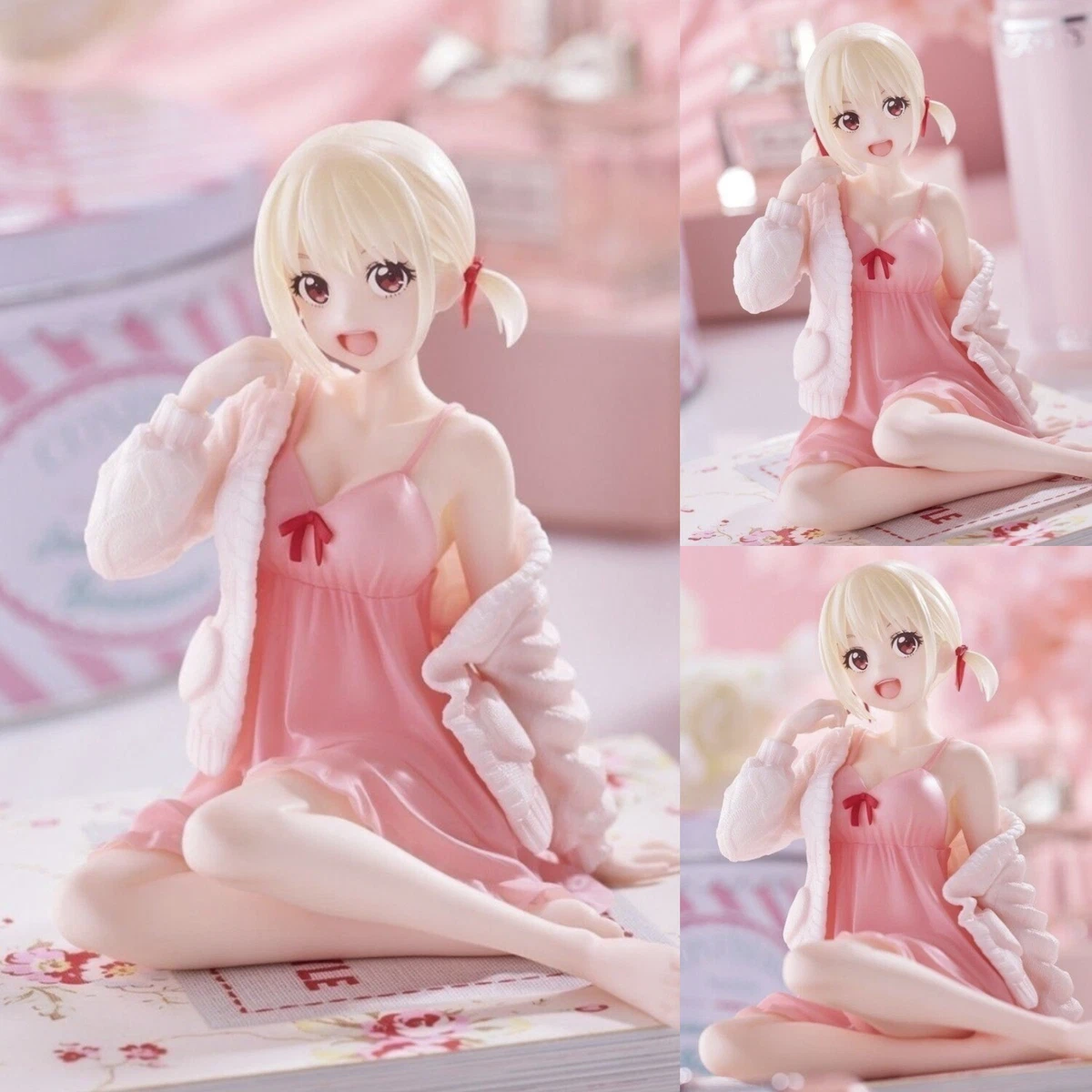 Lycoris Recoil Nishikigi Chisato Figura Taito Desktop Cute Room Wear ver.